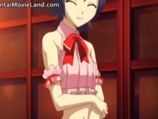 Gjoksmadhe desirable anime transvestit merr të saj putz part5